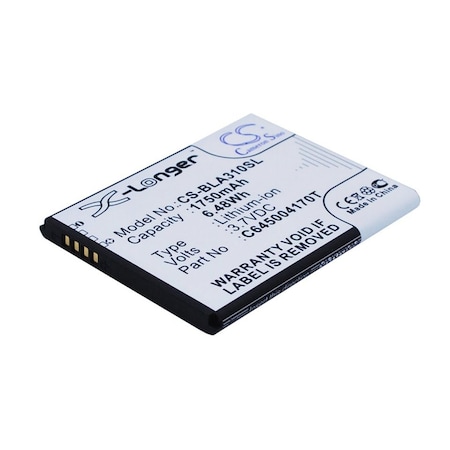 Bsc Preferred BLU A310 Advance 4.5 Mobile Phone Replacement Battery CS-BLA310SL